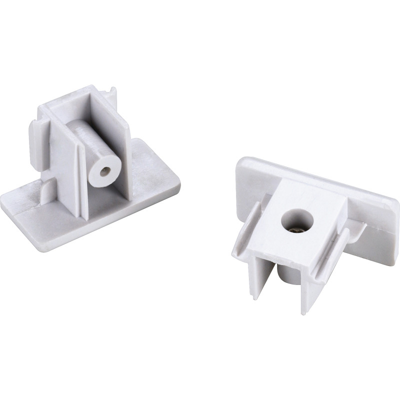 Nordtronic 1F endestykke, hvid Nordtronic 1F endestykke, hvid