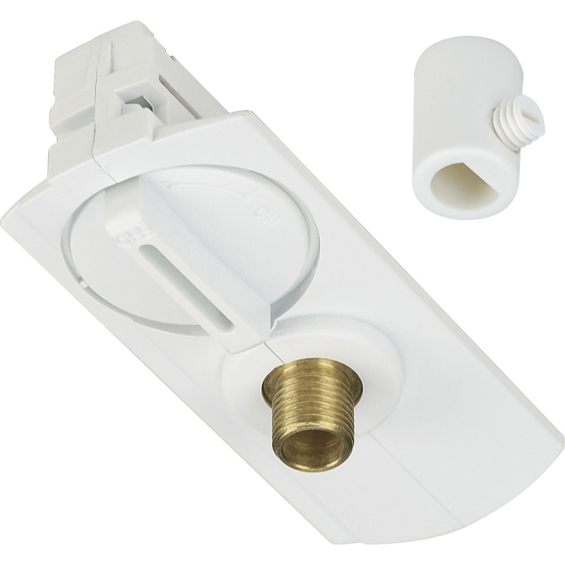 Nordtronic 1F pendeladapter, hvid