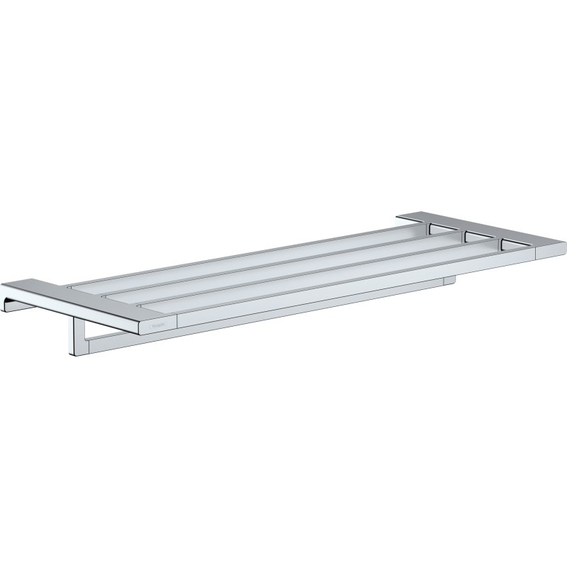 Hansgrohe AddStoris hylla, 64,8x24,8 cm, krom