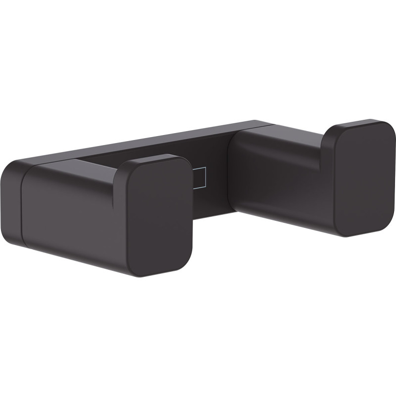 Hansgrohe AddStoris dobbelt hndkldekrog, Mat sort