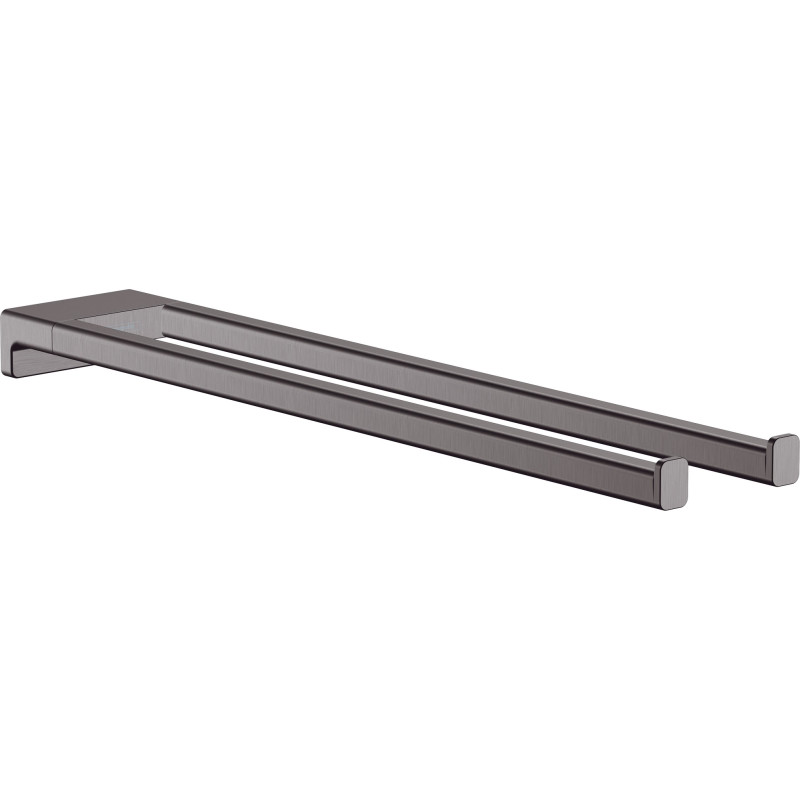 hansgrohe Addstoris håndklædeholder 445mm fast Børstet black chrome