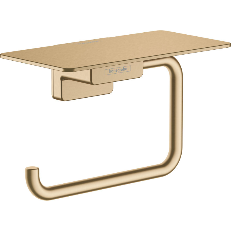 hansgrohe Addstoris toiletpapirholder m/hylde brushed bronze