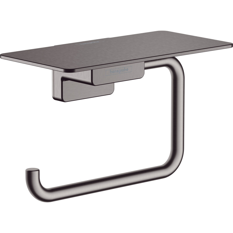 hansgrohe Addstoris toiletpapirholder m/hylde brushed black chrome