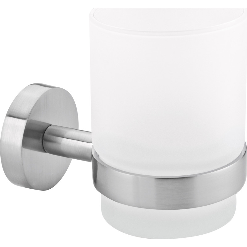 Tesa Moon tandborstmugg, krom