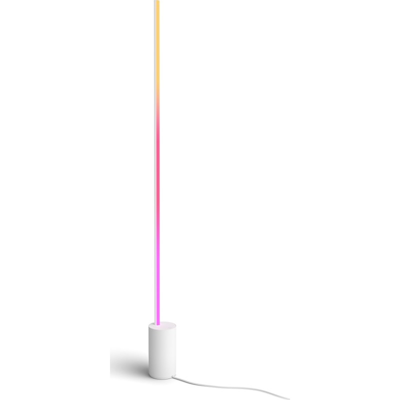 Philips Hue White and Color Ambiance Gradient Signe - Gulvlampe - LED - 29 W - 16 millioner farver/varmt til køligt hvidt lys - 2000-6500 K - hvid