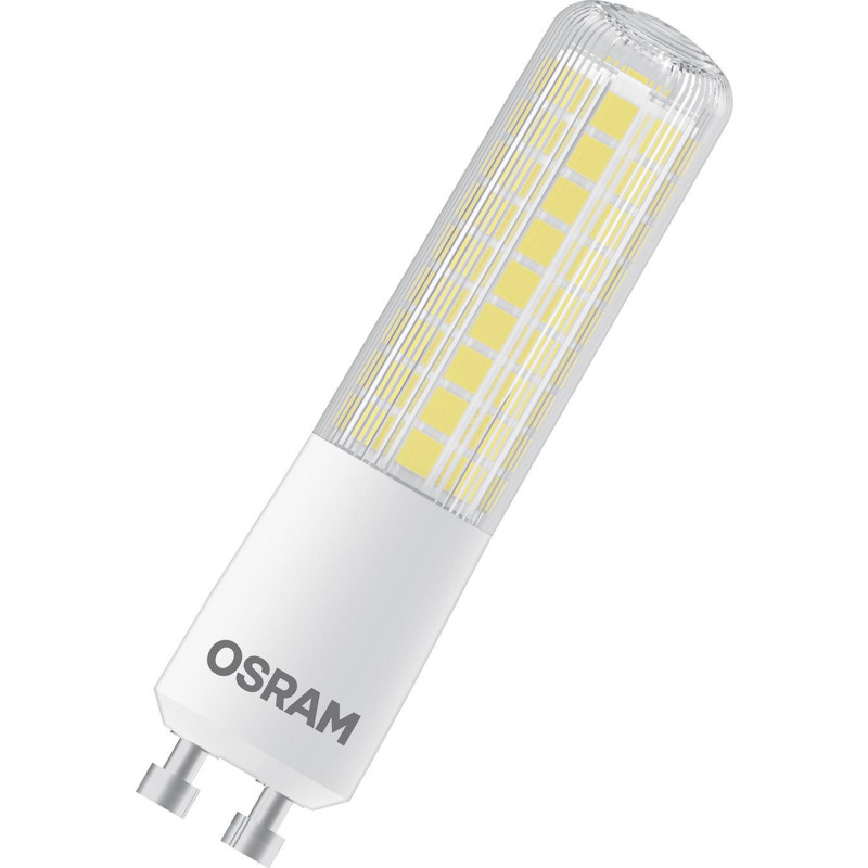 OSRAM LED SPECIAL T SLIM - LED-lyspære - form: rørformet - klar finish - GU10 - 7 W (tilsvarende 60 W) - klasse E - varmt hvidt lys - 2700 K