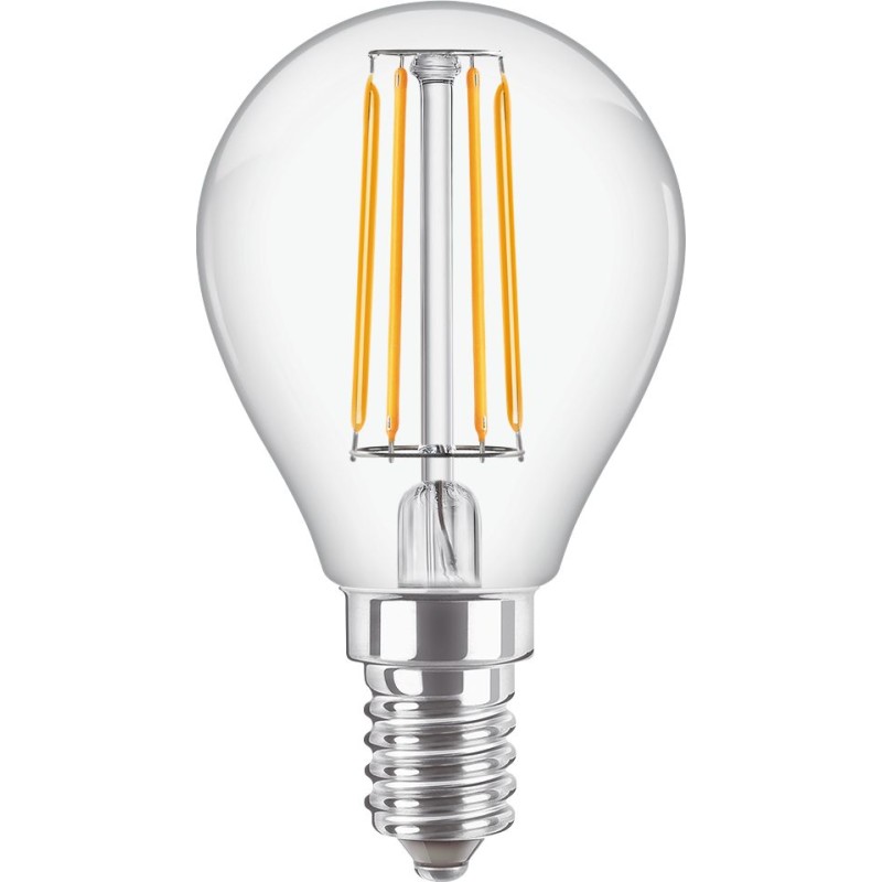 Philips CorePro E14 klotlampa, 2700K, 4,3W