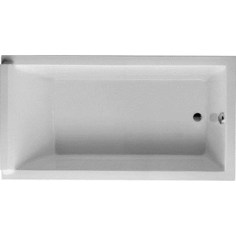 Duravit Starck badkar, 170x90 cm, vit