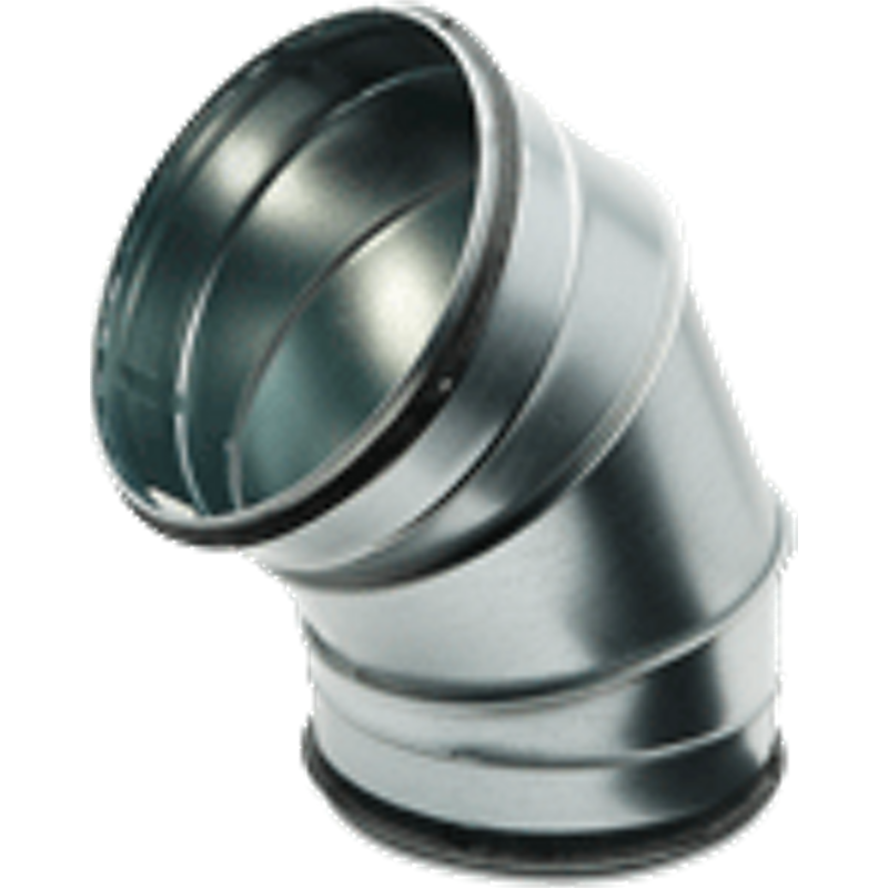 Lindab Bøjning 60° Ø250 mm Nippel/Nippel BF-60-250
