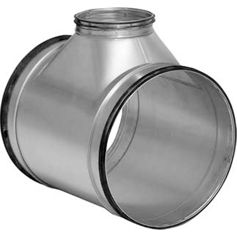Lindab T-rør 90° Ø630-200 mm TPR-630-200