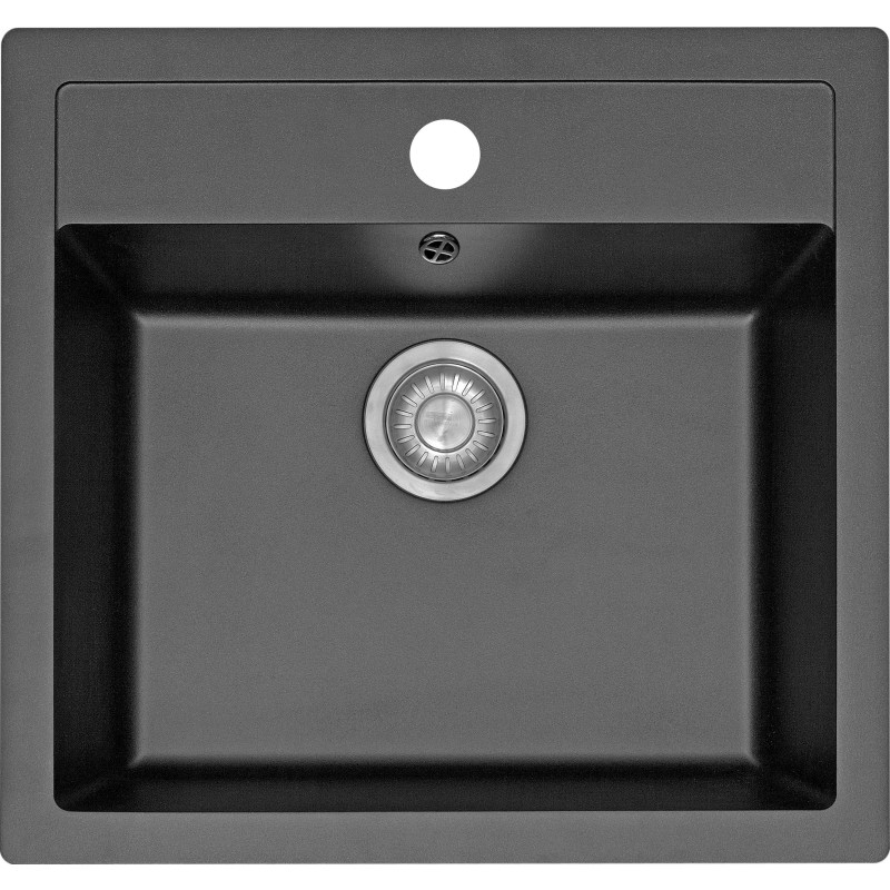 Franke Sirius SID 610-50 TH Tectonite diskbänk, 56x53 cm, antracit