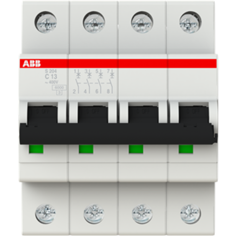 ABB 2CDS254001R0134, Miniature strømafbryder
