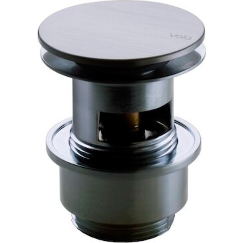 Vola A62 bottenventil, push-open, krom