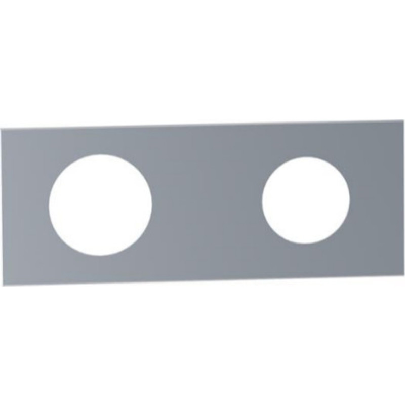 Vola To-hulsplade 2002 - 60 x 153 mm, rustfrit stål