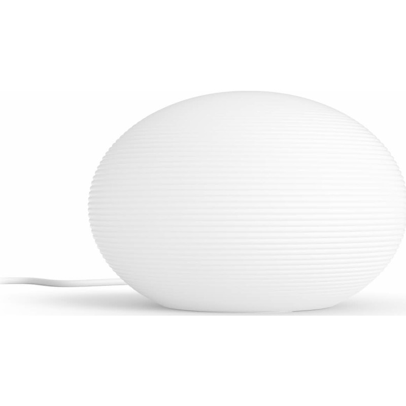 Smart bordlampe Flourish, hvid, RGB, CCT, E27 – Philips Hue - Stue - Moderne - Glas - Kugle