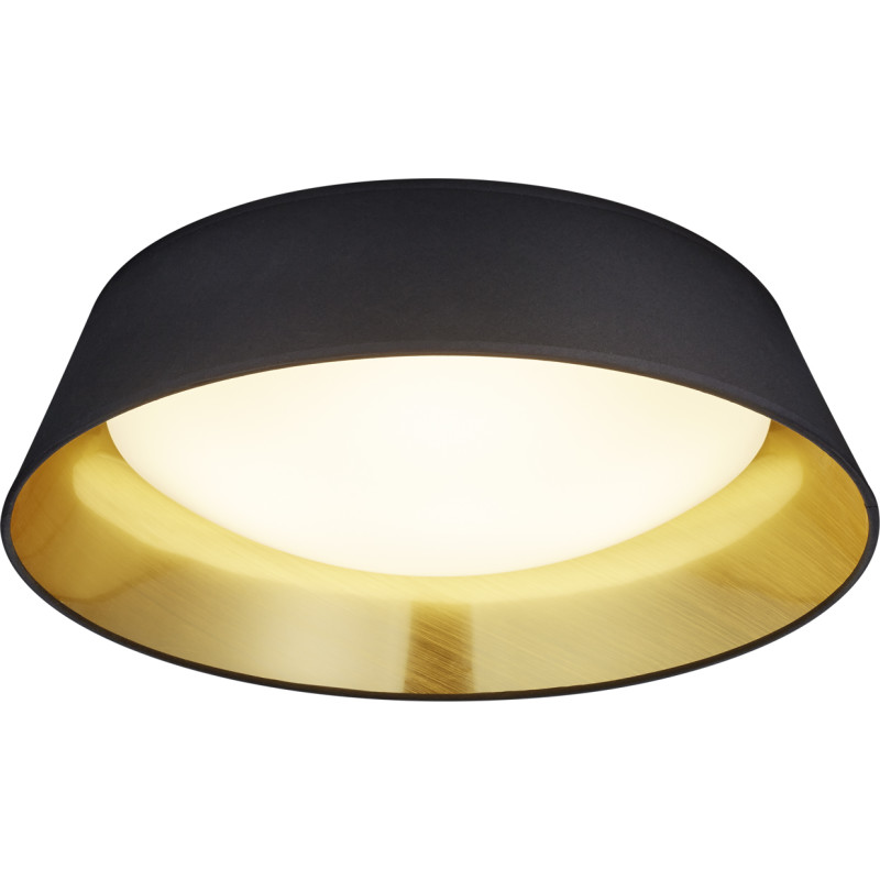 Trio Lighting Ponts taklampa, svart, &Oslash;45 cm