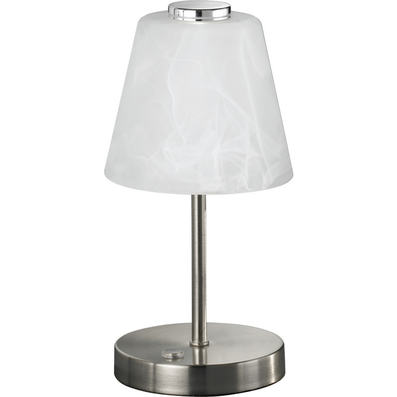 Trio Lighting Emmy bordslampa, stål