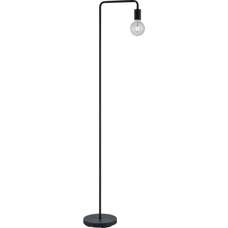 Trio Lighting Diallo golvlampa, svart