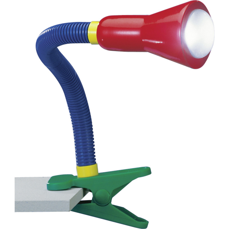 Flexo klemlampe E14, multicolor - Trio Lighting
