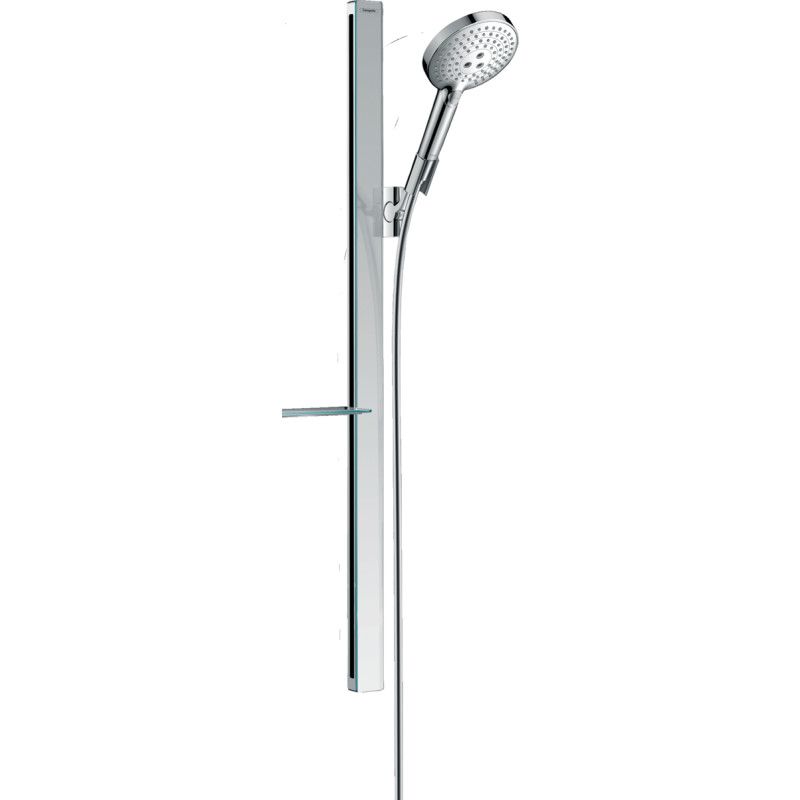 hansgrohe Raindance Select S Brusersæt 120 3jet EcoSmart. 90 cm bruserstang & sæbeskål. Kr