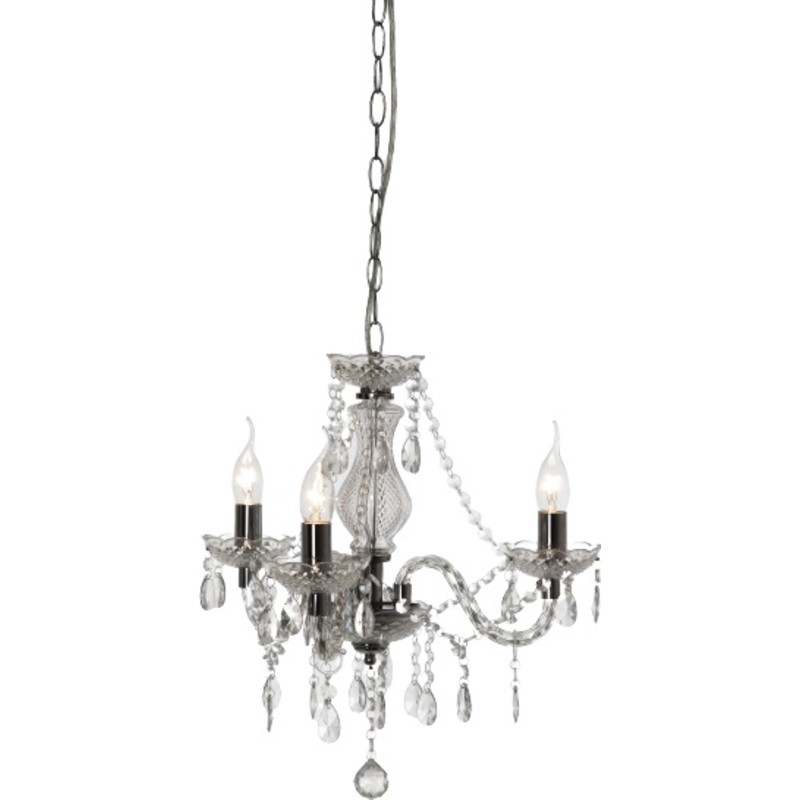Trio Lighting Lüster ljuskrona, 3 armar, klar