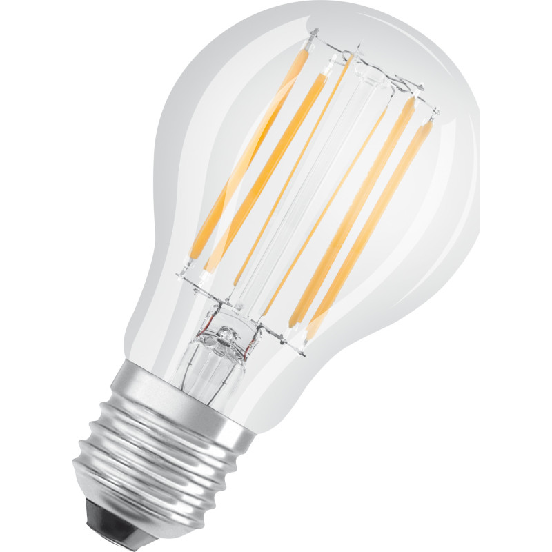 OSRAM LED SUPERSTAR - LED-filament-lyspære - form: A60 - klar finish - E27 - 7.5 W (tilsvarende 75 W) - klasse D - varmt hvidt lys - 2700 K