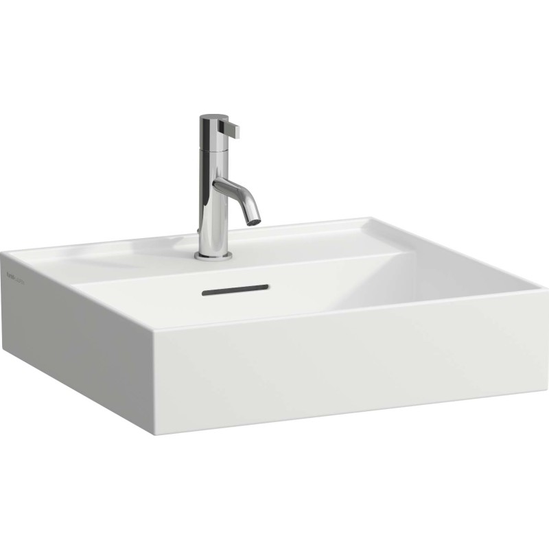 Kartell Laufen tvättställ, 50x46 cm, matt vit