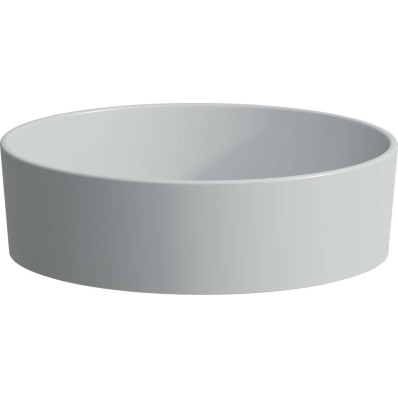 Kartell Laufen tvättställ, Ø42 cm, matt grå