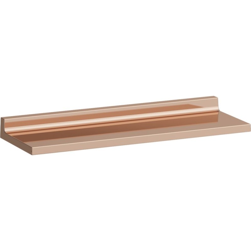 Kartell Laufen Shelfish hylde, 45x15,5 cm, kobber