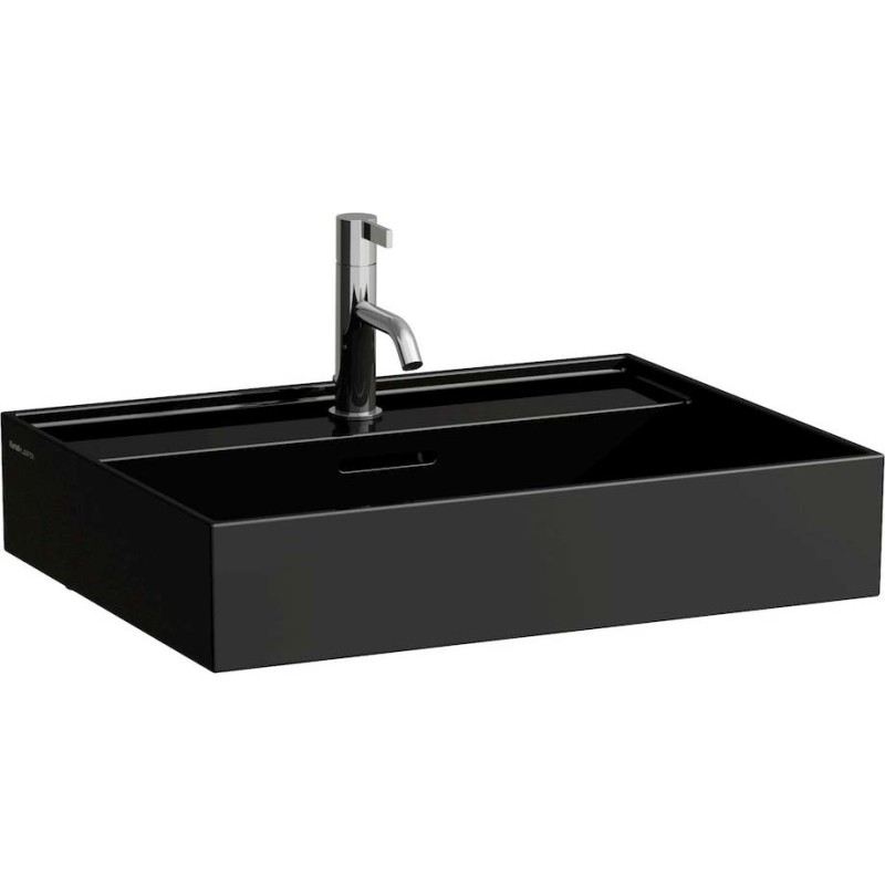Kartell Laufen tvättställ, 60x46 cm, svart