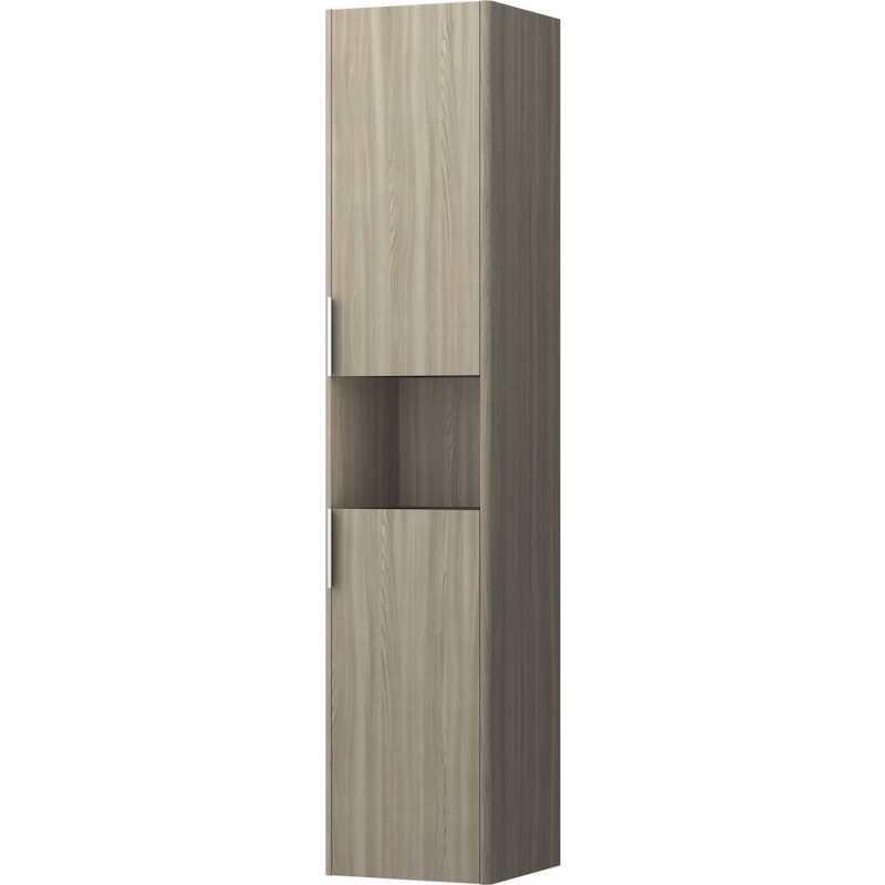 Laufen Base højskab, 35x165 cm, højre, lys elm