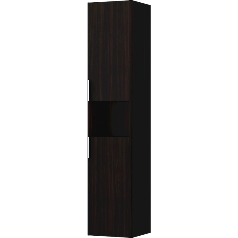 Laufen Base højskab, 35x165 cm, højre, mørk elm