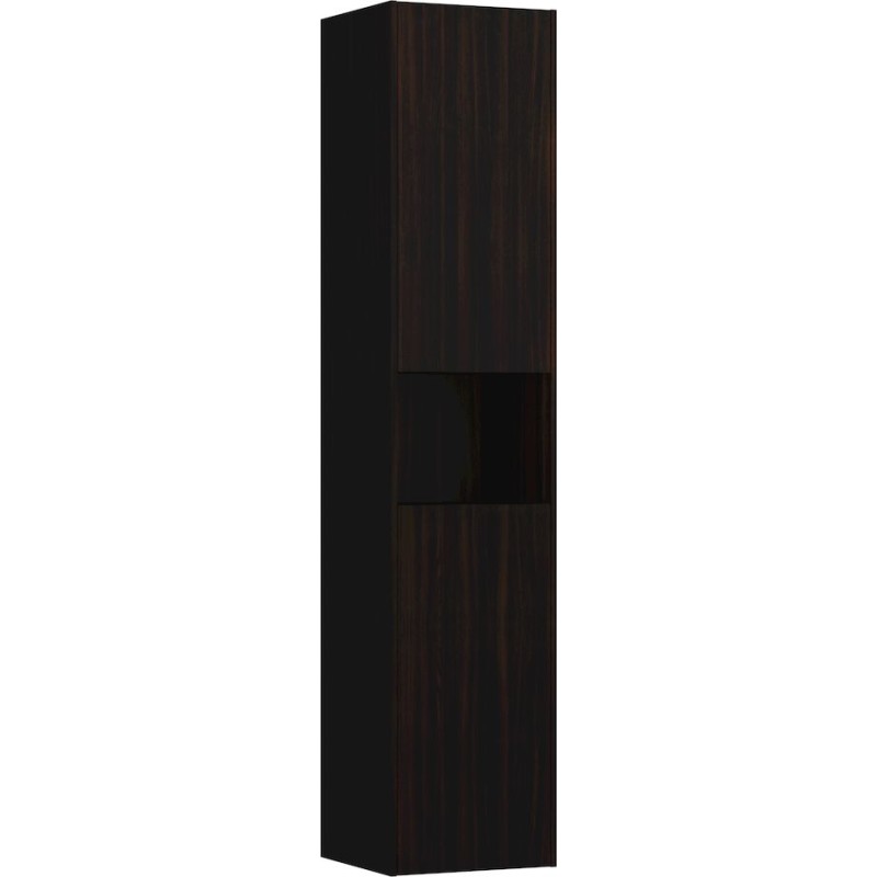 Laufen Base højskab, 35x165 cm, højre, mørk elm
