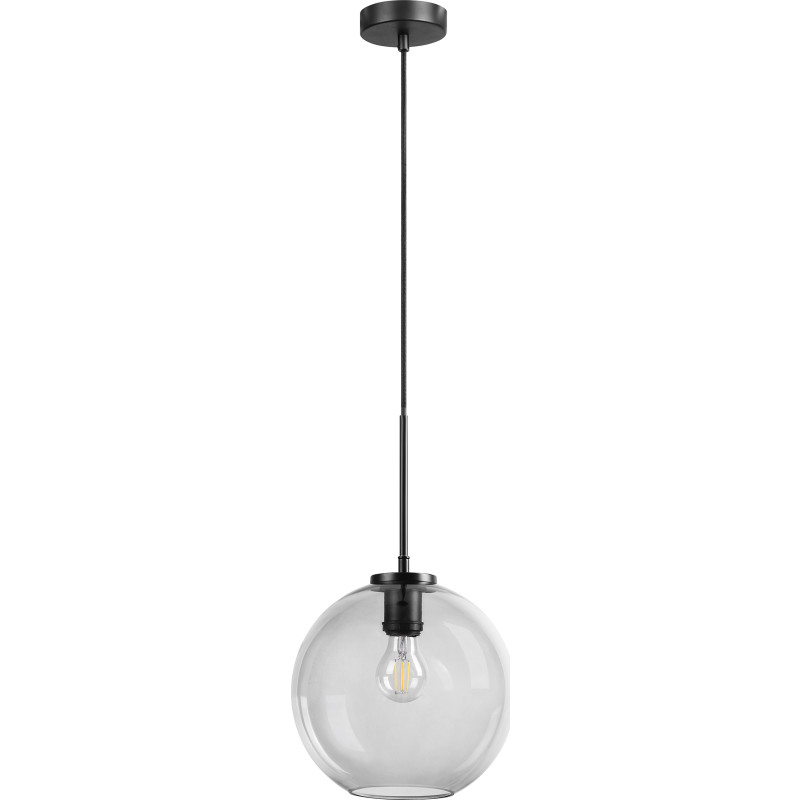 Dyberg Larsen Loop pendellampa, r&ouml;kf&auml;rgad, &Oslash;25 cm