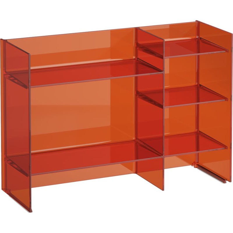 Kartell Laufen Sound Rack hylla, 75x53 cm, orange
