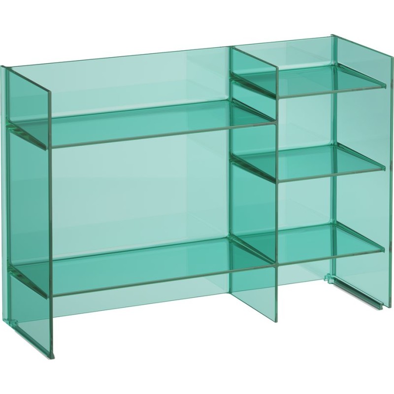 Kartell Laufen Sound Rack hylla, 75x53 cm, grön