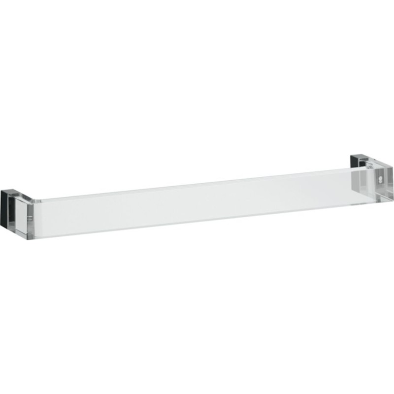 Kartell Laufen Rail handduksstång, 60 cm, transparent