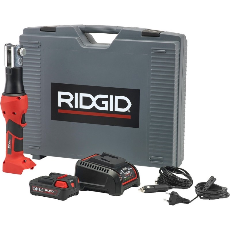Ridgid RP219 pressmaskin med batteri och laddare