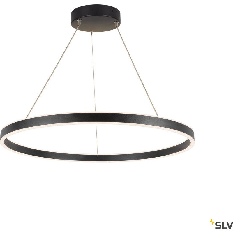 SLV One pendellampa, &Oslash;80 cm, svart