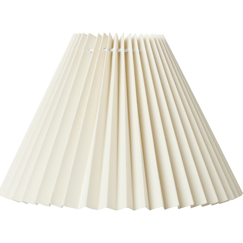 Nielsen Light Emma Piso Plisse lampeskærm til væg/pendel, beige, H16,5 cm