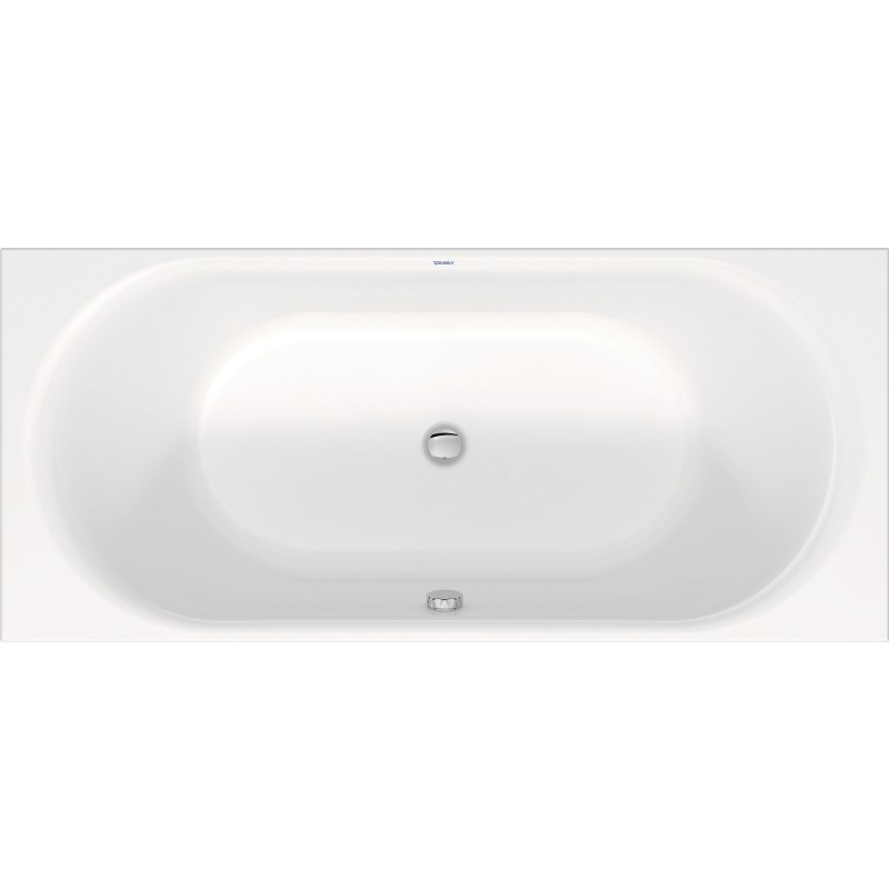 Duravit D-Neo badkar, 180x80 cm, vit