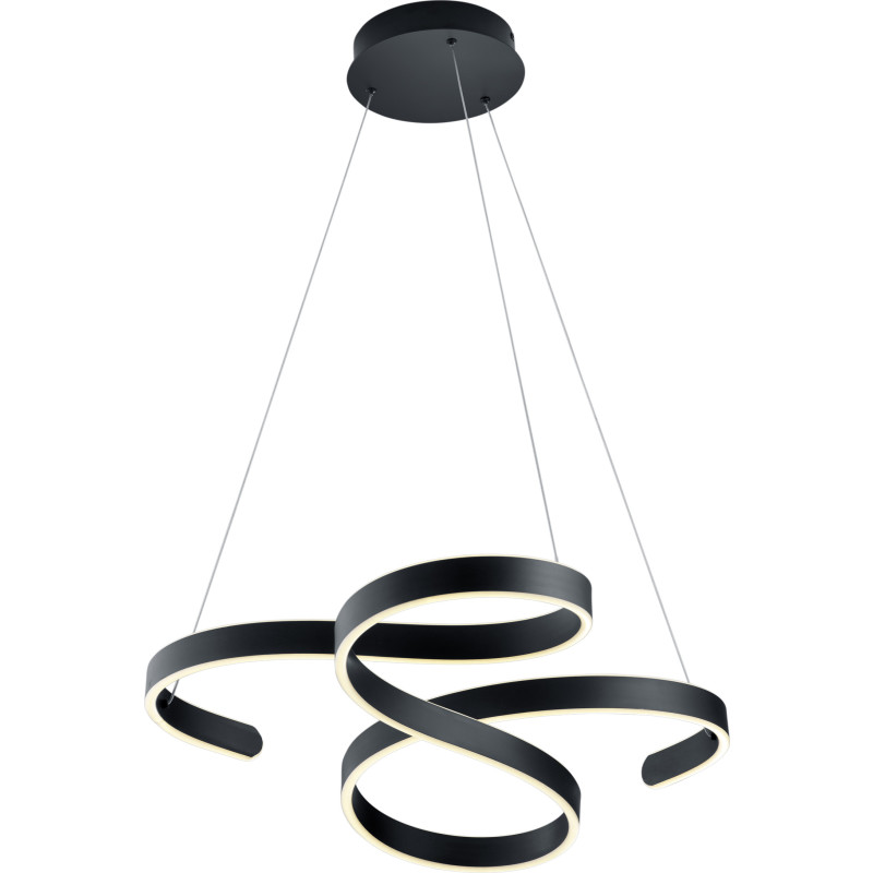 Trio Lighting Francis pendellampa, svart
