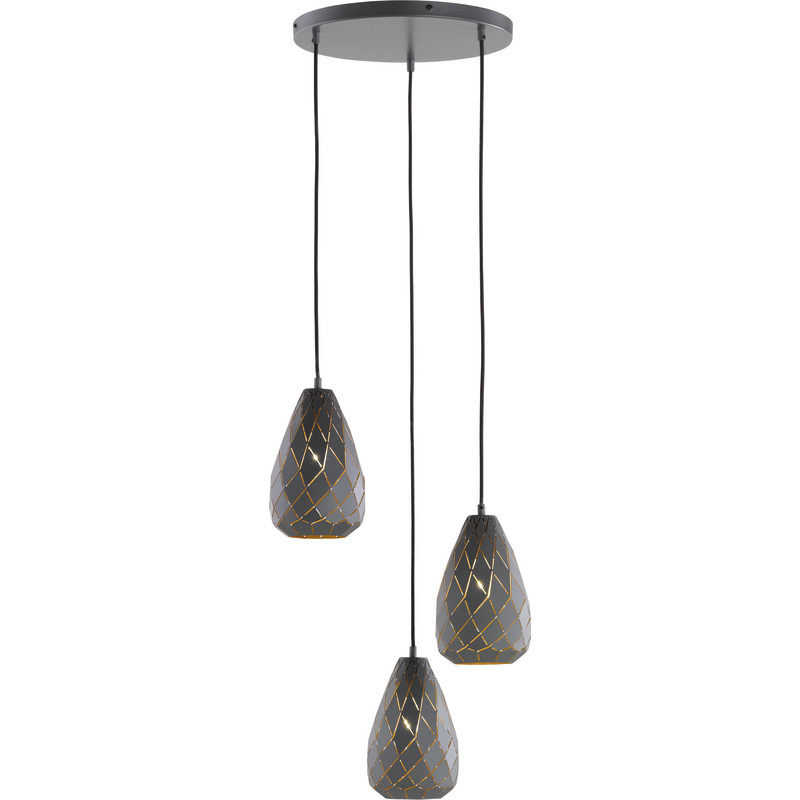 Trio Lighting Onyx klusterlampa