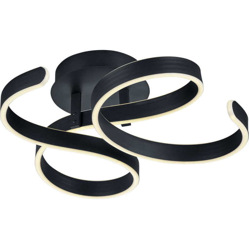 Trio Lighting Francis loftlampe, antracit