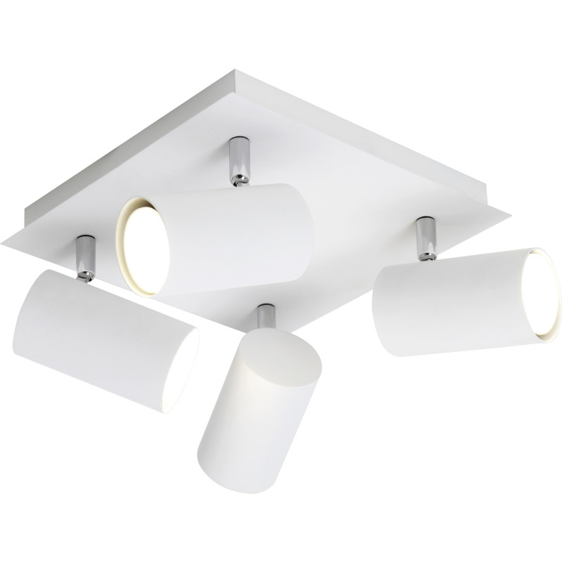 Trio Lighting Marley spotlampe, 4 spots, hvid