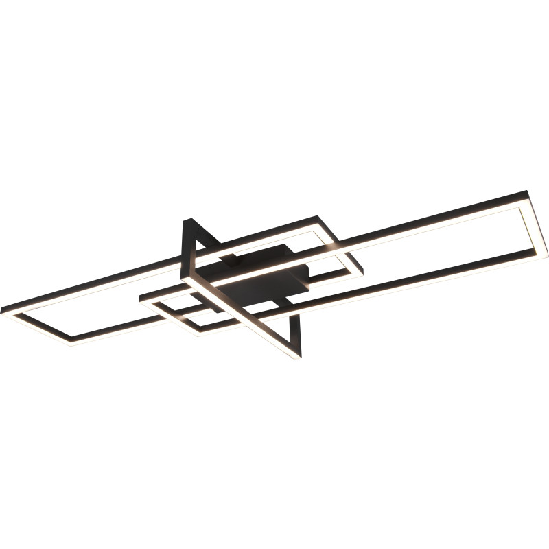 Trio Lighting Salinas taklampe, svart