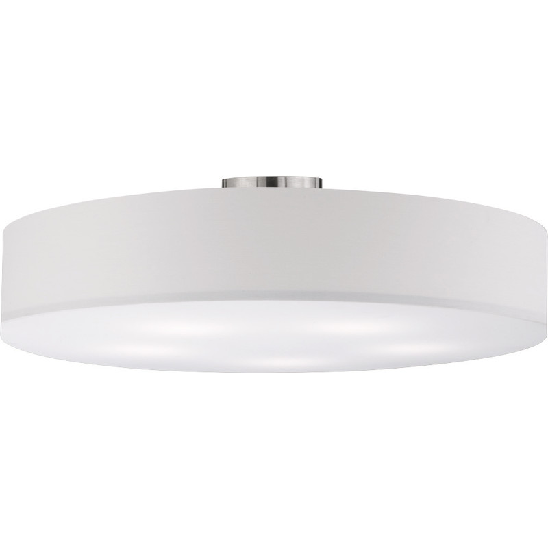 Trio Lighting Hotel loftlampe, hvid, Ø65 cm