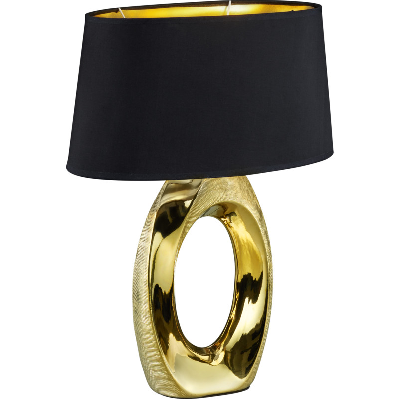 Trio Lighting Taba bordslampa, guld, 52 cm