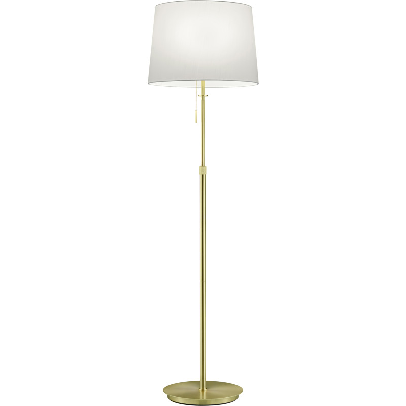 Trio Lighting Lyon gulvlampe, messing