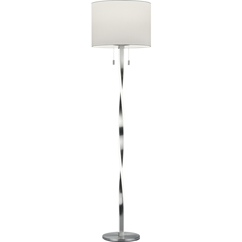 Trio Lighting Nandor golvlampa, stål